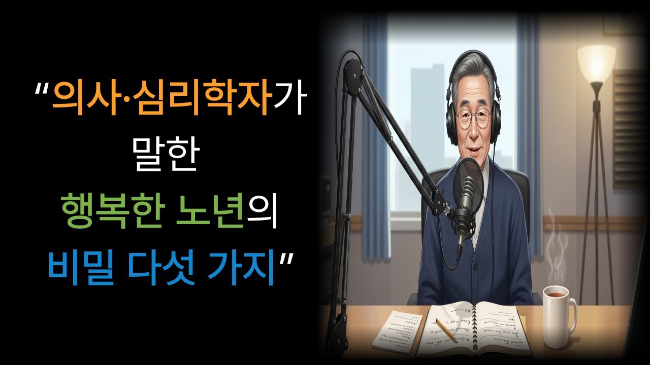 왜 어떤 사람은 늙어도 행복해 보일까 - 노년 습관 다섯 가지
