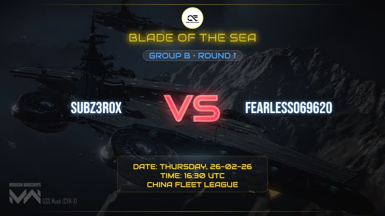 CFL // BLADE OF THE SEA // ROUND 1 // MATCH 1&2 // SUBZ3ROX VS FEARLESS069620