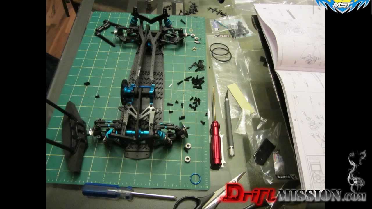 Max Speed Technology MS-01D Pro RC Drift Chassis Time Lapse Build - DriftMission.com.mp4