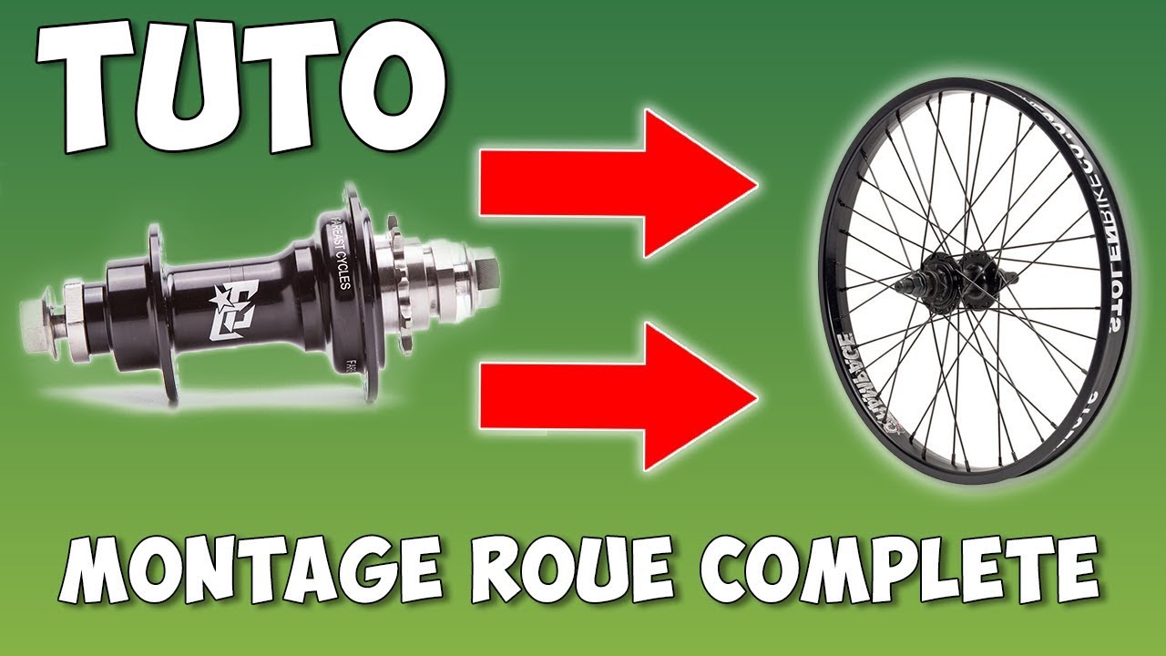 ATELIER BMX #3 : MONTAGE ROUE COMPLETE