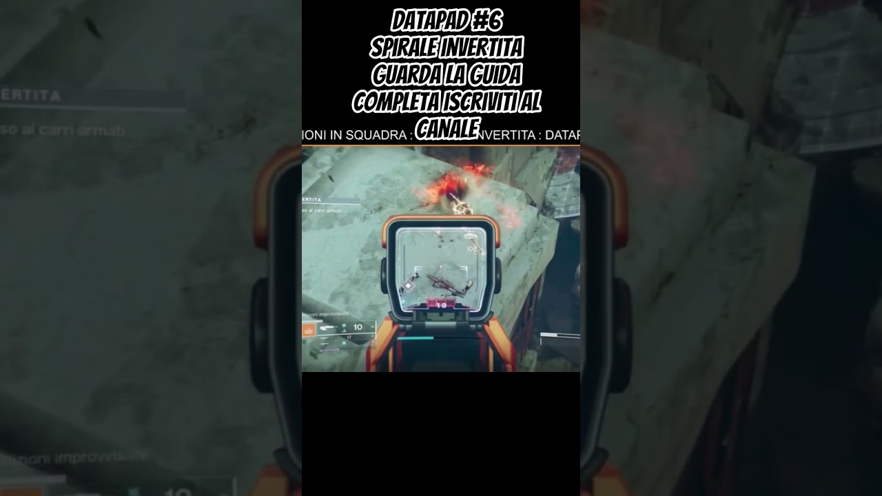 Datapad #6 - Spirale invertita - Destiny 2 : I Confini del Destino