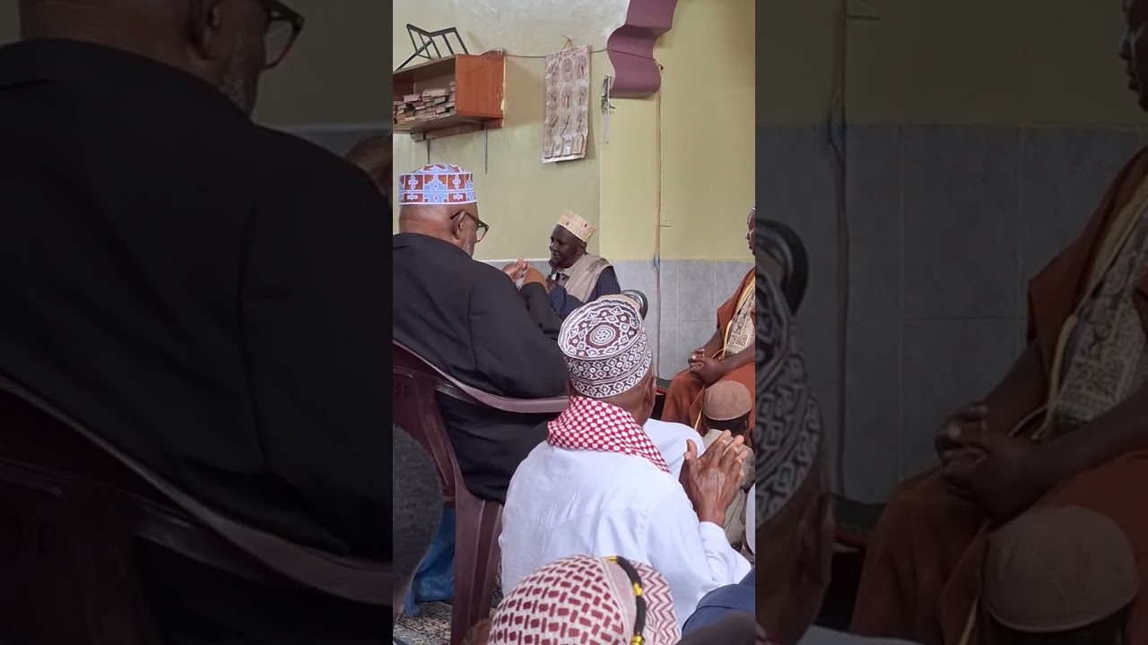 Salawat Afan Borana at Jamia mosque Marsabit by Sheikh Omar on IDD Day 2024