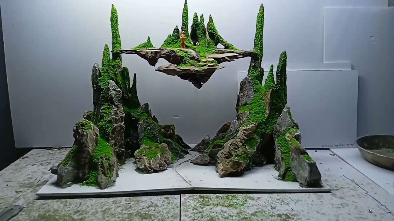 CÁCH VÀO RÊU LAYOUT BỂ CÁ, VÀ 1 SỐ ĐIỂM LƯU Ý