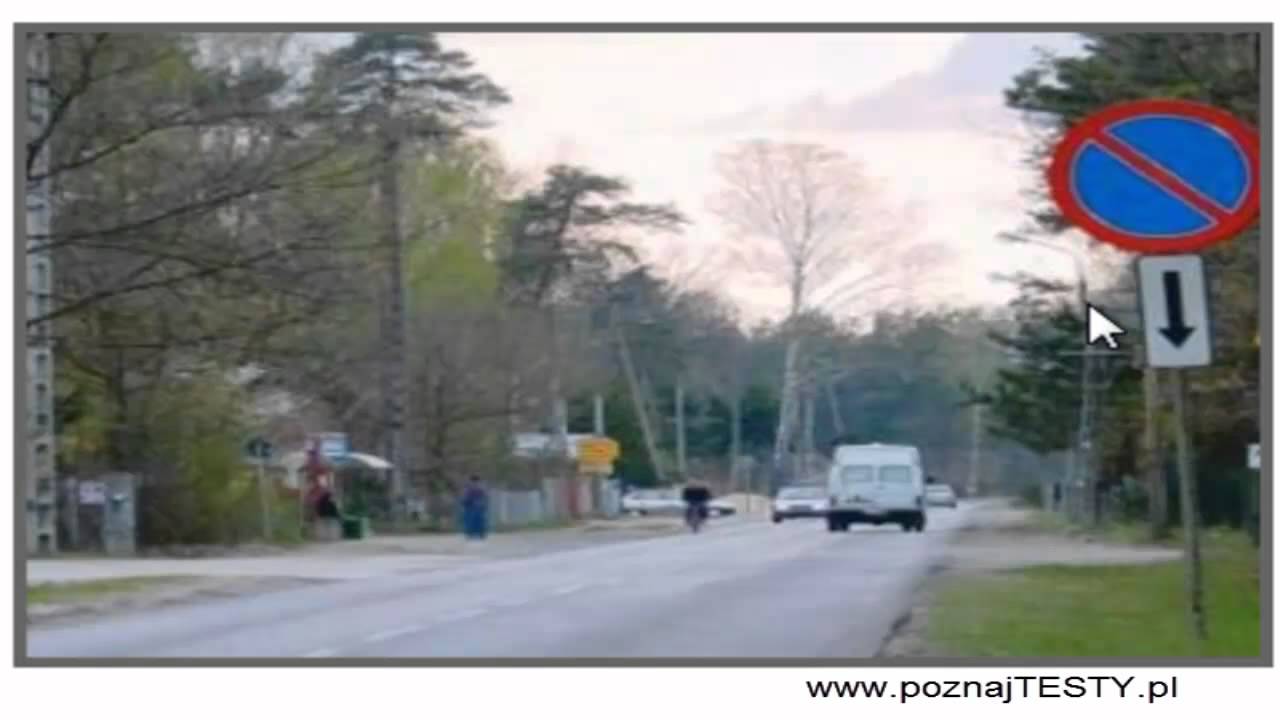 Zakaz postoju i dodatkowo strzałka - co to oznacza?