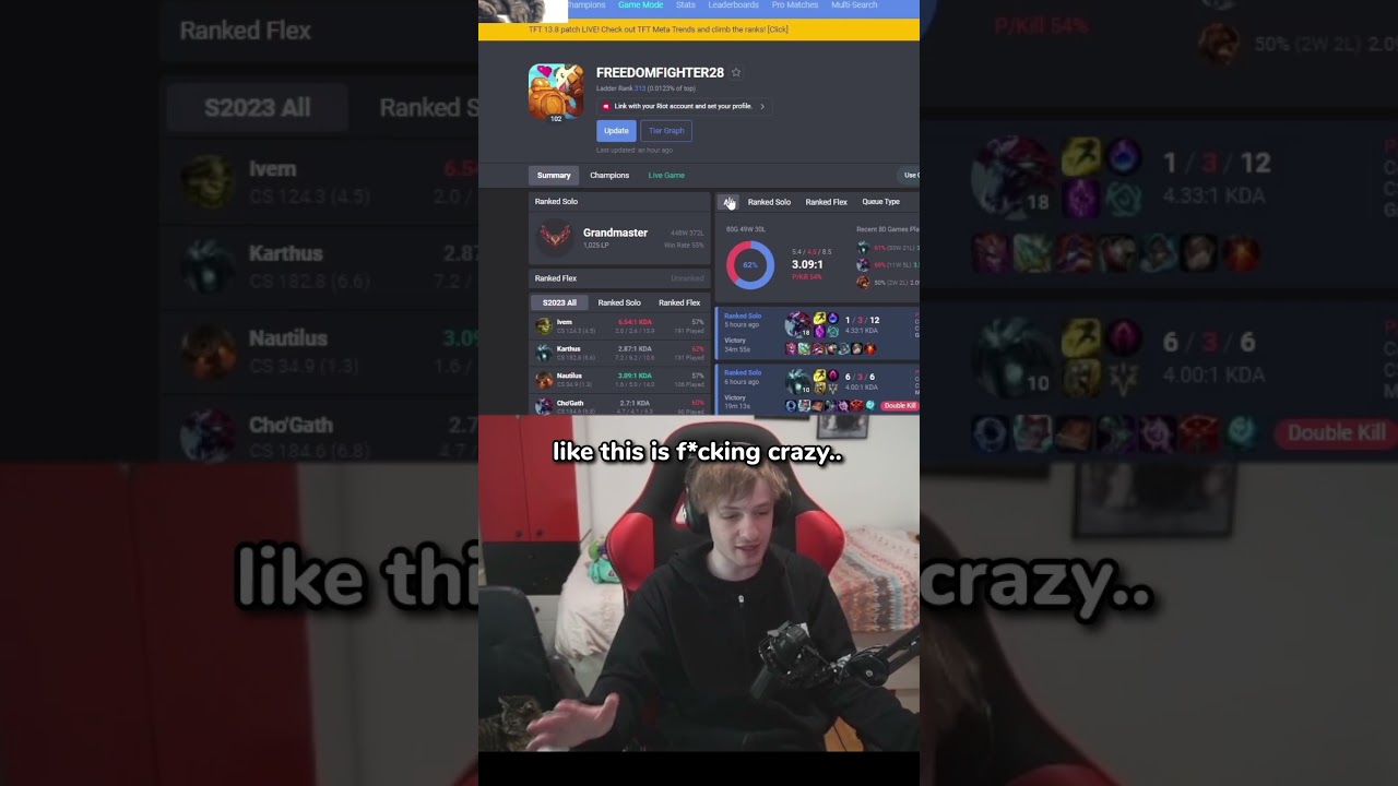 Tyler1 hits Challenger
