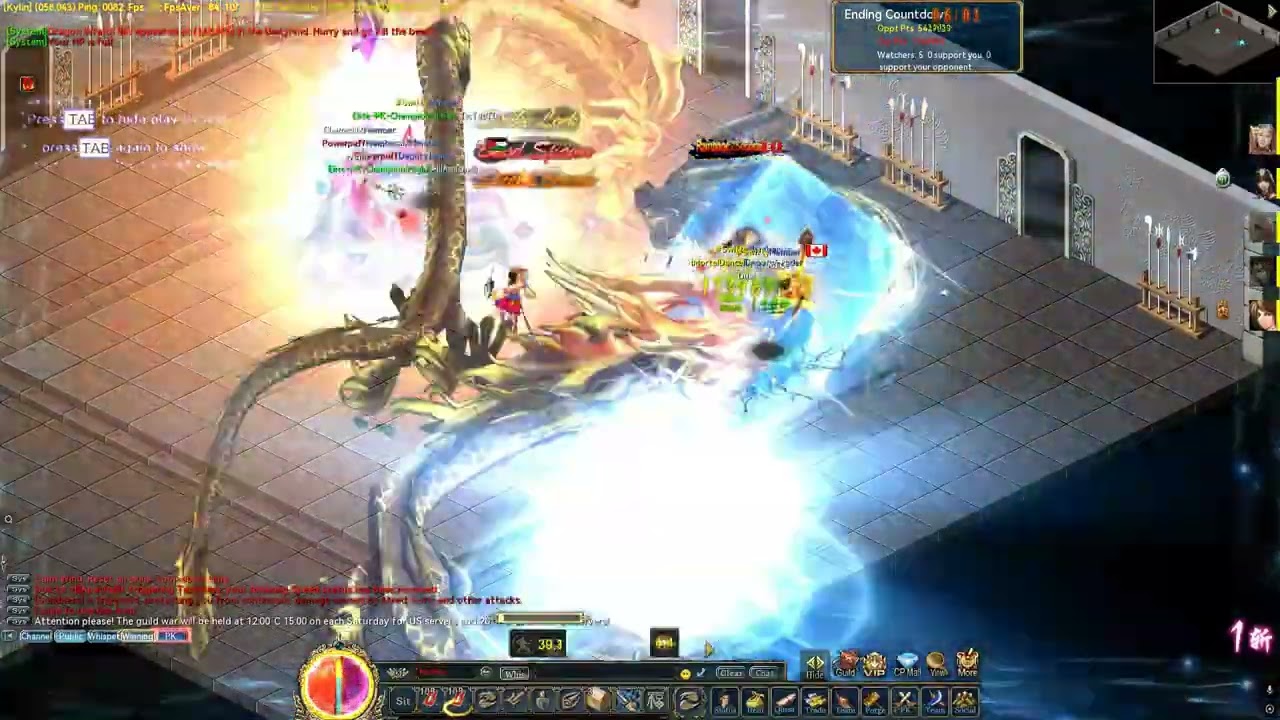 Conquer Online- Max Rune Score Ninja Bug Abuses After Losing to Trojan