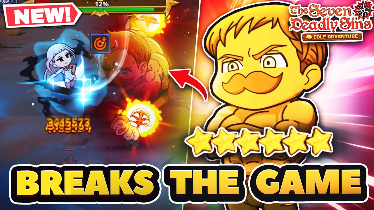 LEGENDARY ESCANOR BREAK EVERYTHING! Full Showcase! | 7DS: Idle Adventure!