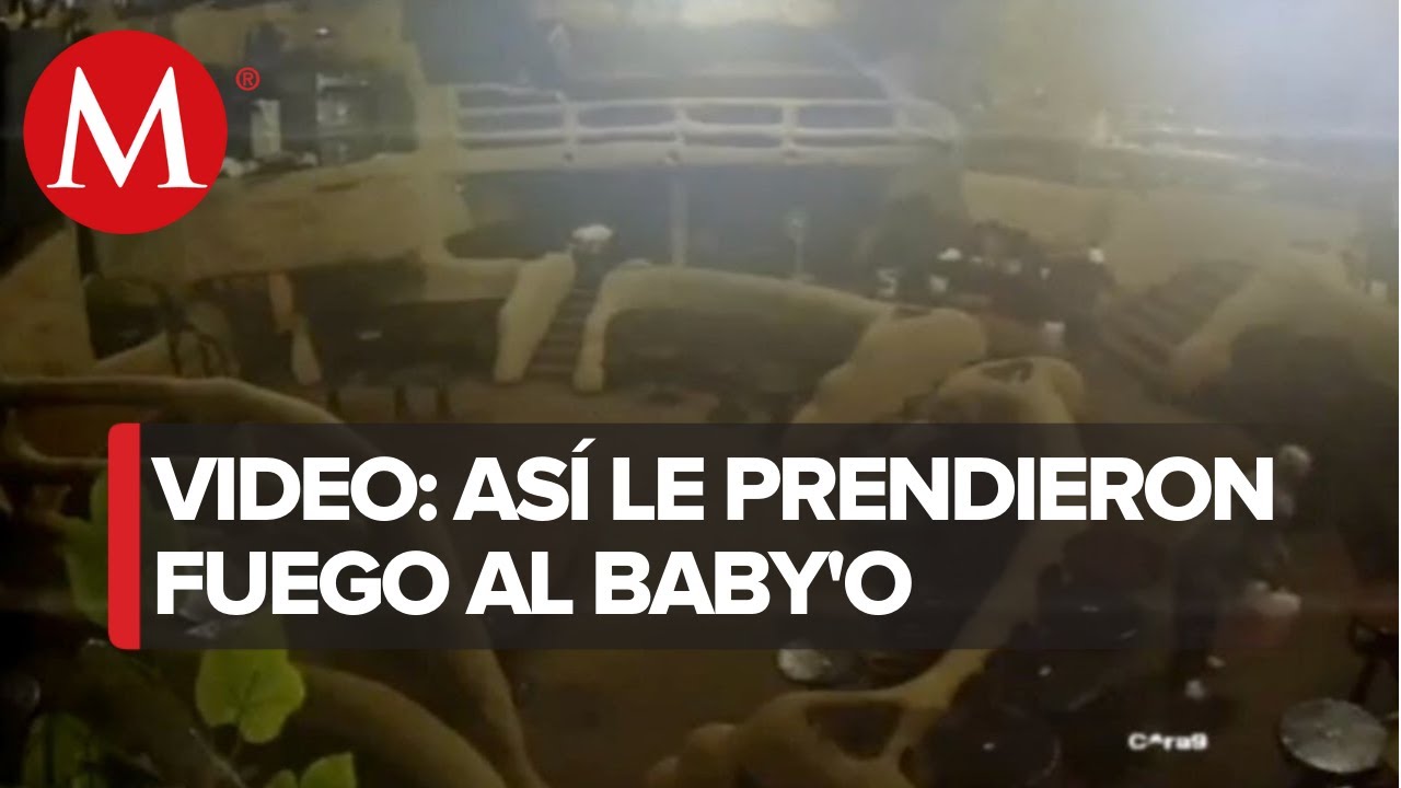 Video revela que incendio en Baby’O fue provocado