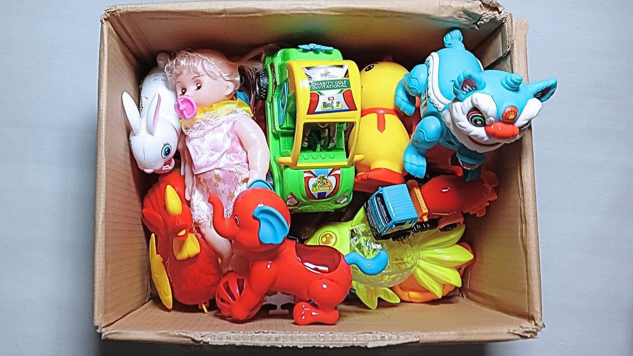 5:25 Minutes Satisfying ASMR Toy Unboxing | Princess Dolls Swing & Slide Collection