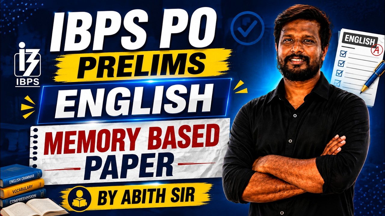 IBPS PO PRELIMS 2026 | ALL SHIFT MEMORY BASED PAPER | ONE SHOT VIDEO | BY MR ABITH