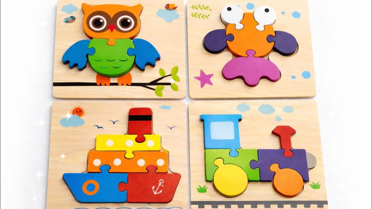 Brain Development & Coordination for Preschoolers | Fine Motor Skills Practice | Educational Puzzles