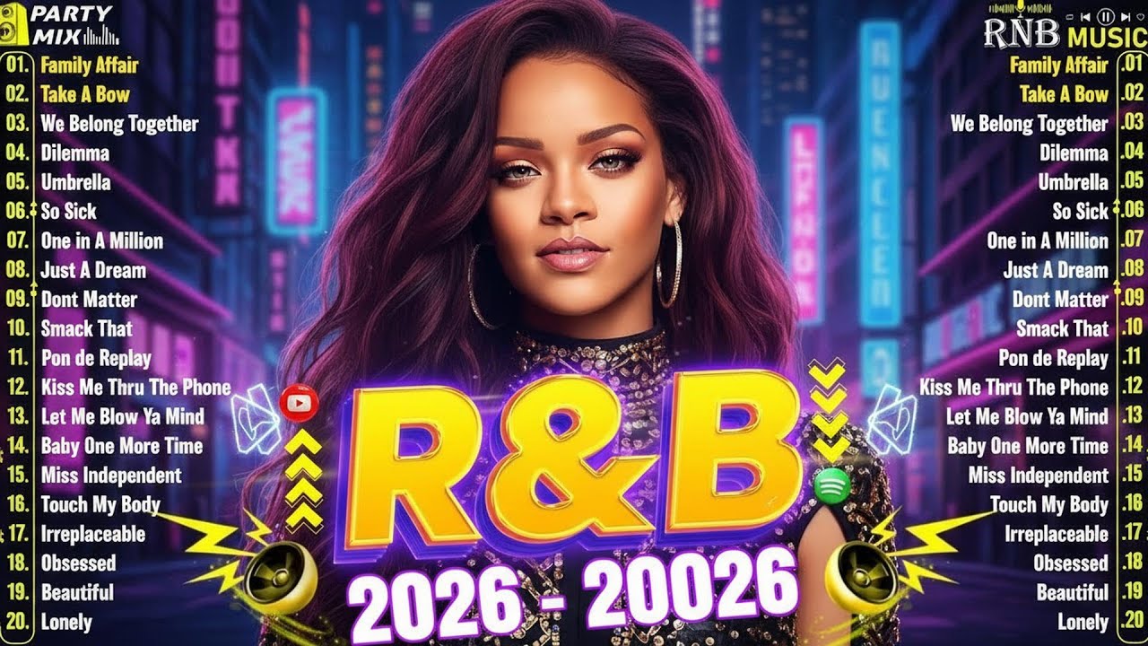 90'S R&B PARTY MIX 🎧 Rihnanna, Chris Brown, Ne-Yo, Usher,Mariah Carey - OLD SCHOOL R&B MIX 90s 20