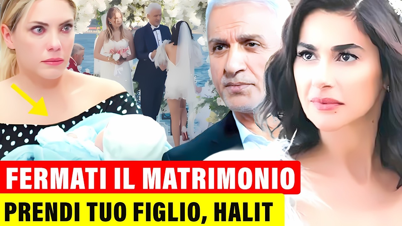 FORBIDDEN FRUIT: Yildiz interrompe il matrimonio di Halit con Saika e rivela che il bambino è suo.