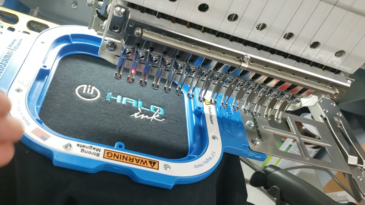 Embroidery Operations Pt 8 - Float and Drop Ins