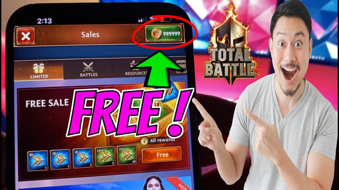 Total Battle Hack/Mod - How I Got Unlimited Golds in Total Battle For FREE!