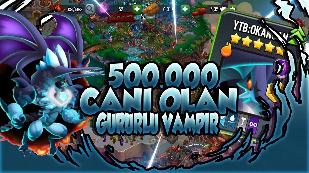 500.000 CANLI EFSANEVİ EJDERHA #DRAGONCİTY