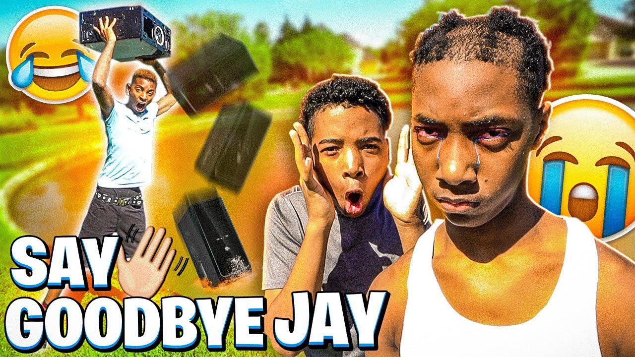 I THREW JAY GAMING COMPUTER IN THE LAKE FOR PAYBACK!💔
