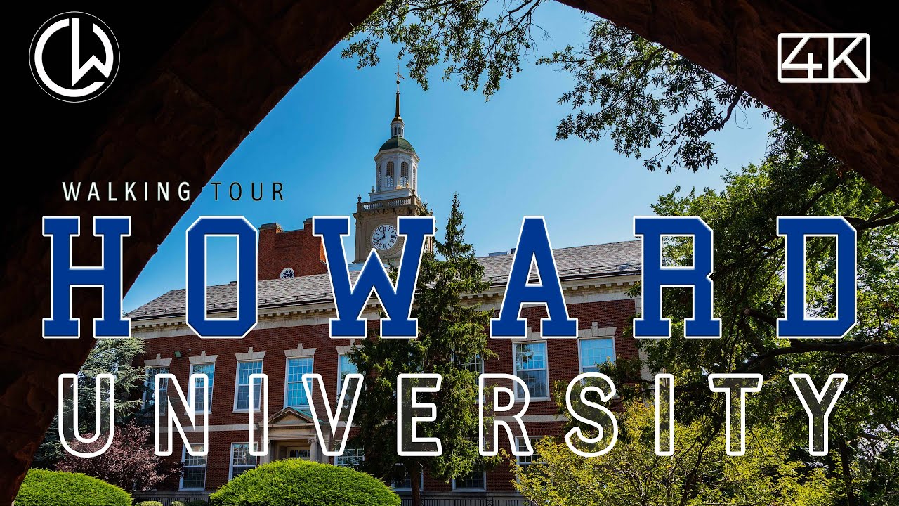 Howard University Campus [4K] Walking Tour (Washington, D.C.) 2021