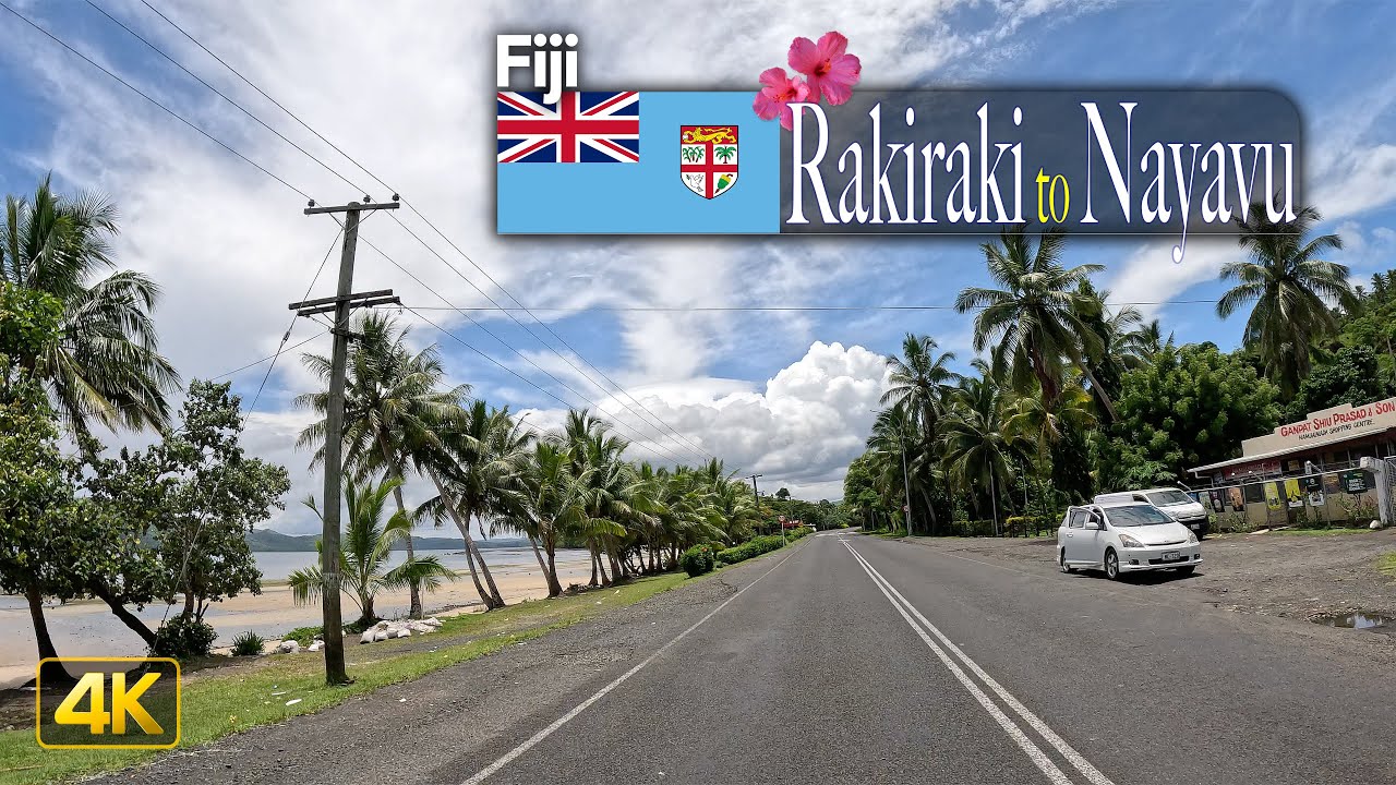 Fiji Road Trip 🇫🇯 Driving from Rakiraki to Nayavu on the Island of Viti Levu, Fiji | Part 3/6