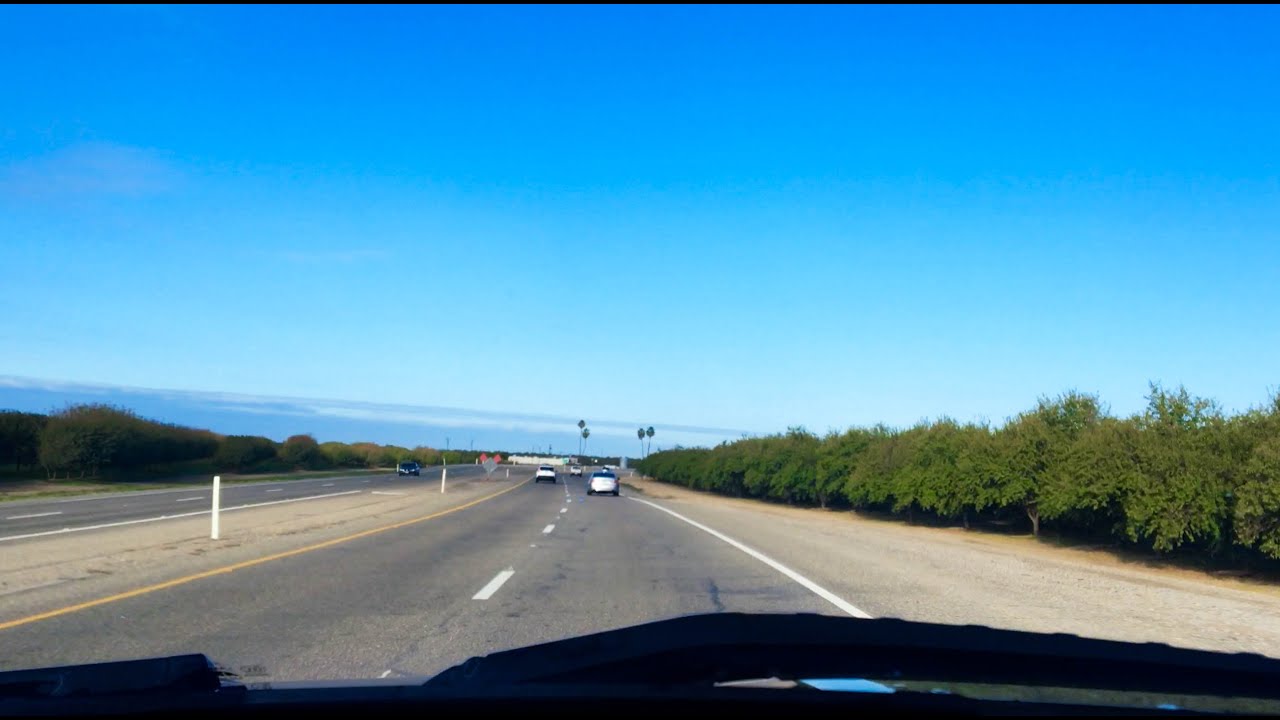 Bakersfield, CA to Wasco, CA - High Speed Driving Video