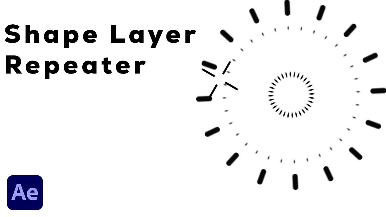 Shape Layer Repeater | Adobe After Effects Tutorial