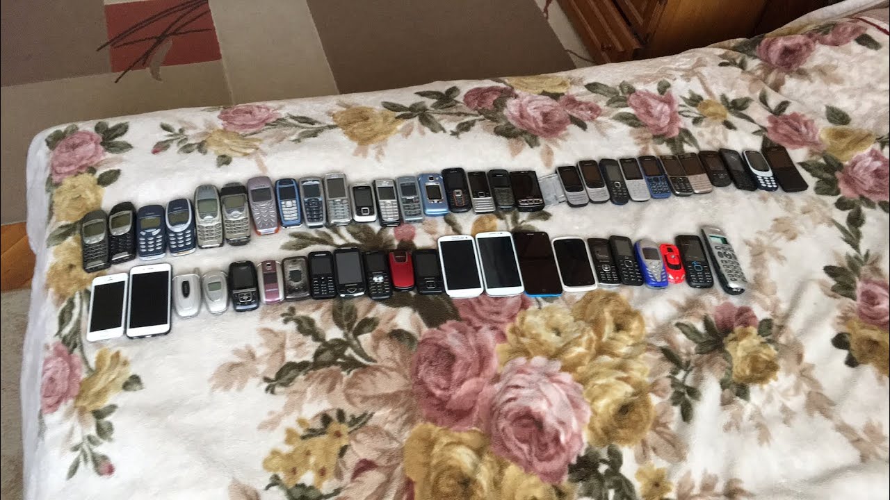LIVE! My Complete Cell Phone Collection as of 01.01.2019 (Laptop Reveal)