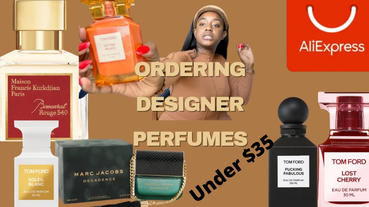 AliExpress: Designer Dupes (perfume) - Baccarat, Tom Ford, Marc Jacobs + UNDER $35, EXACT DUPES
