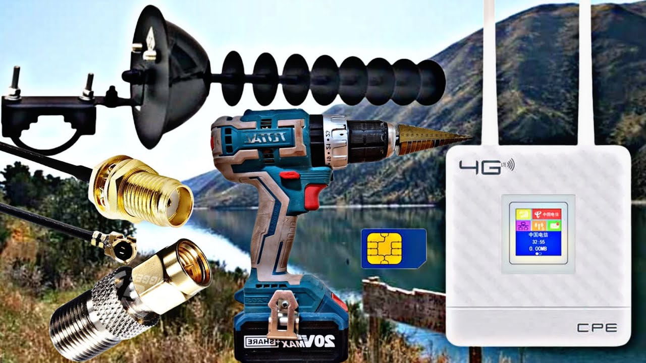 4G cpe 903 ga tashqi antenna ulash подключение внешних антенн на 4g cpe 903 #simsiz #internet