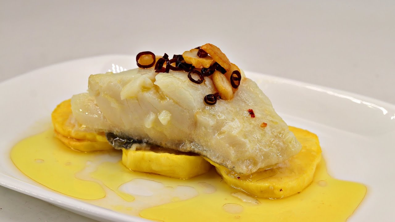 UNA RECETA MUY SANA Filetes de bacalao con patatas en la airfryer