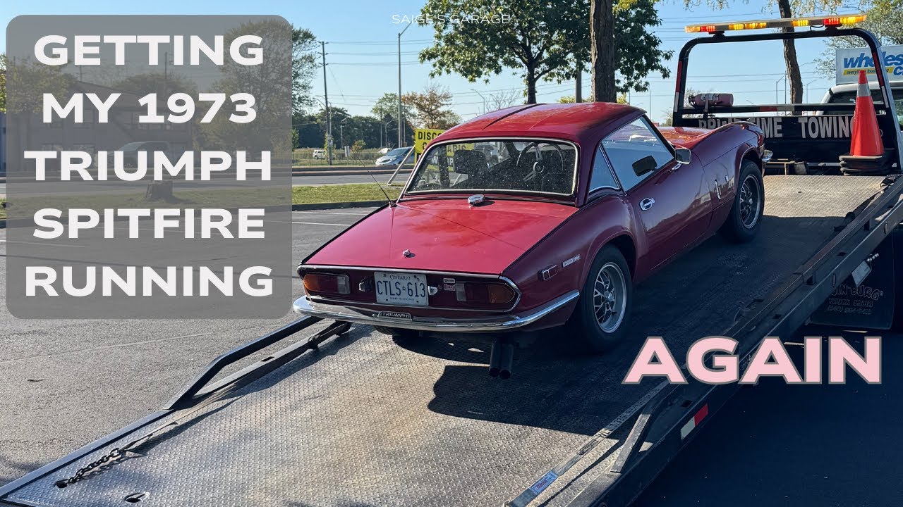 Заставляю свой Triumph Spitfire 1973 года снова работать...