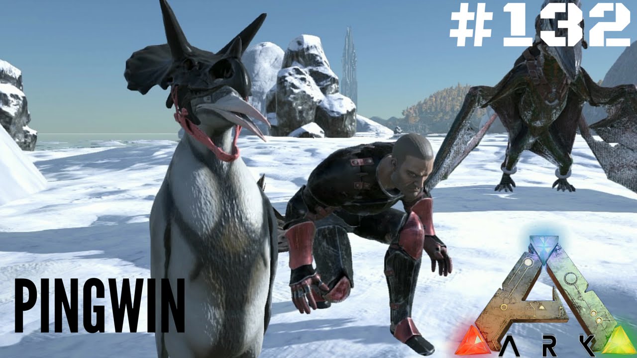 🦕 ARK Survival Evolved - Wredne pingwiny - Oswajanie Kairuku #112