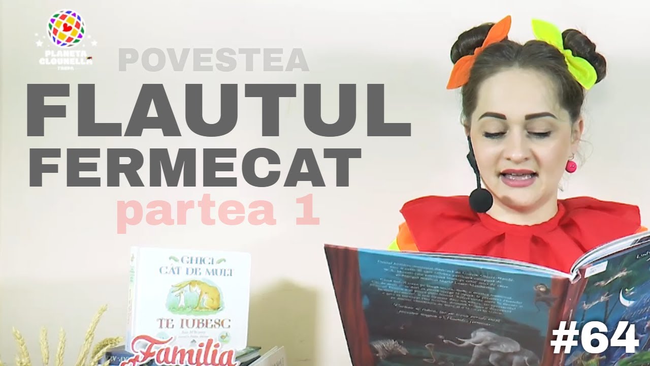 Povestea Flautul Fermecat, Partea 1 de Mozart | Povesti | Povești | Povesti cu Clounella #64
