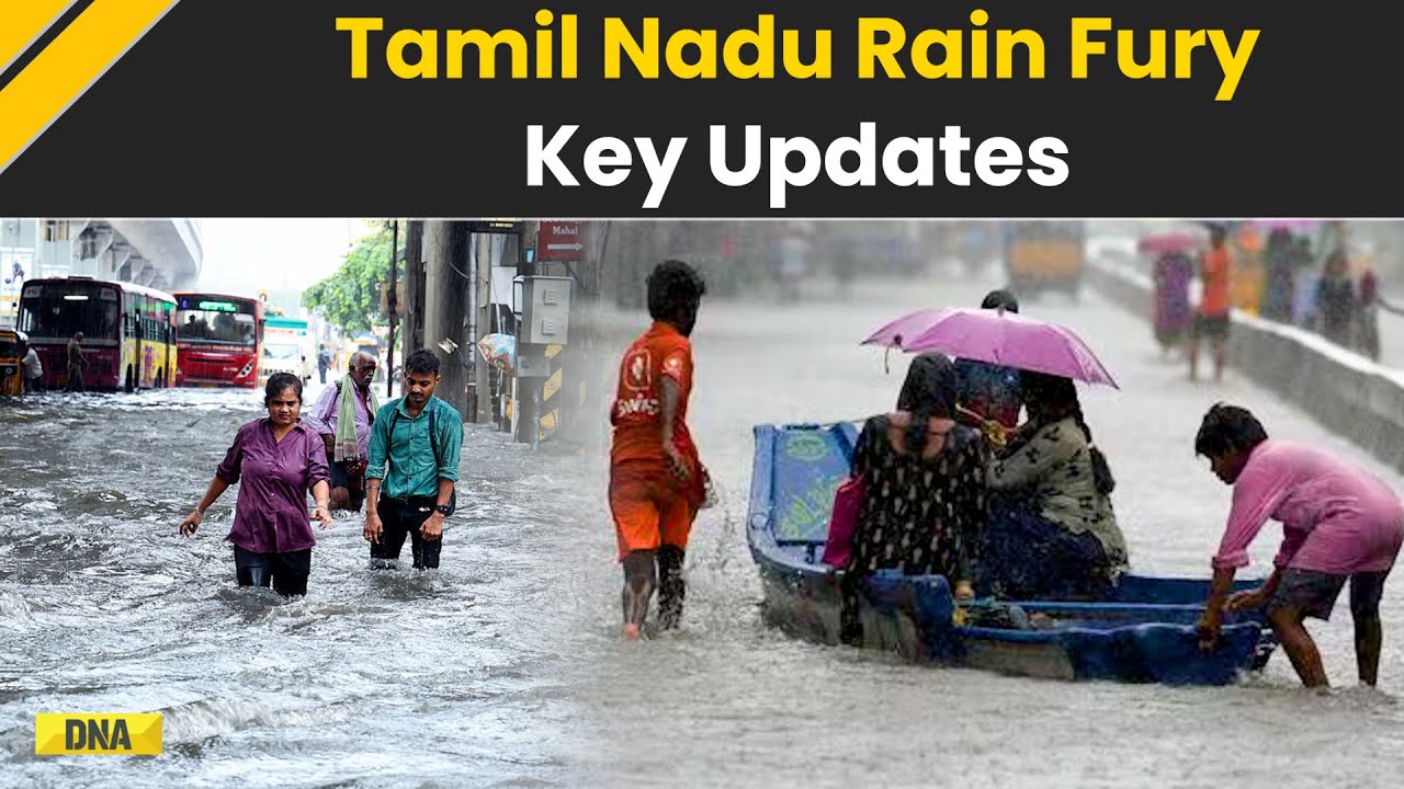 Tamil Nadu News: Chennai On High Alert, Red Alert In Multiple Districts, Key Updates On TN Rain Fury