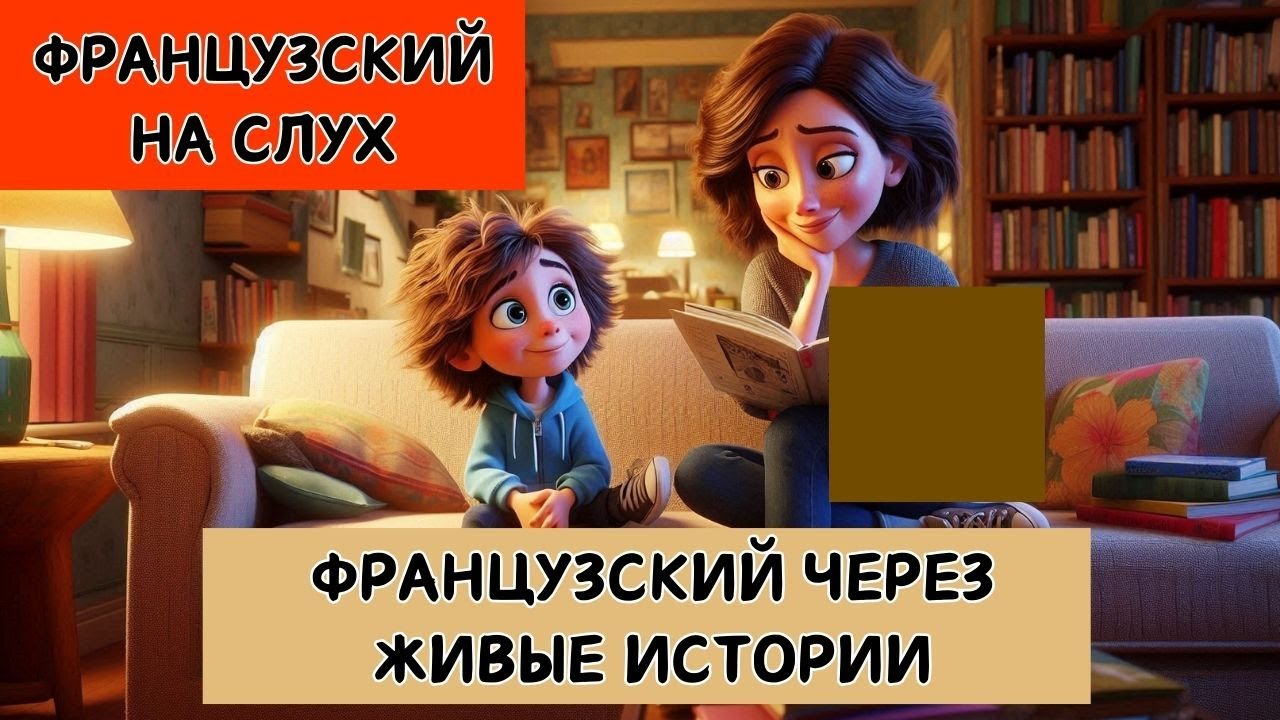 📖 Лучший способ выучить французский – через истории! Французский язык просто! А1 А2 😊🇫🇷