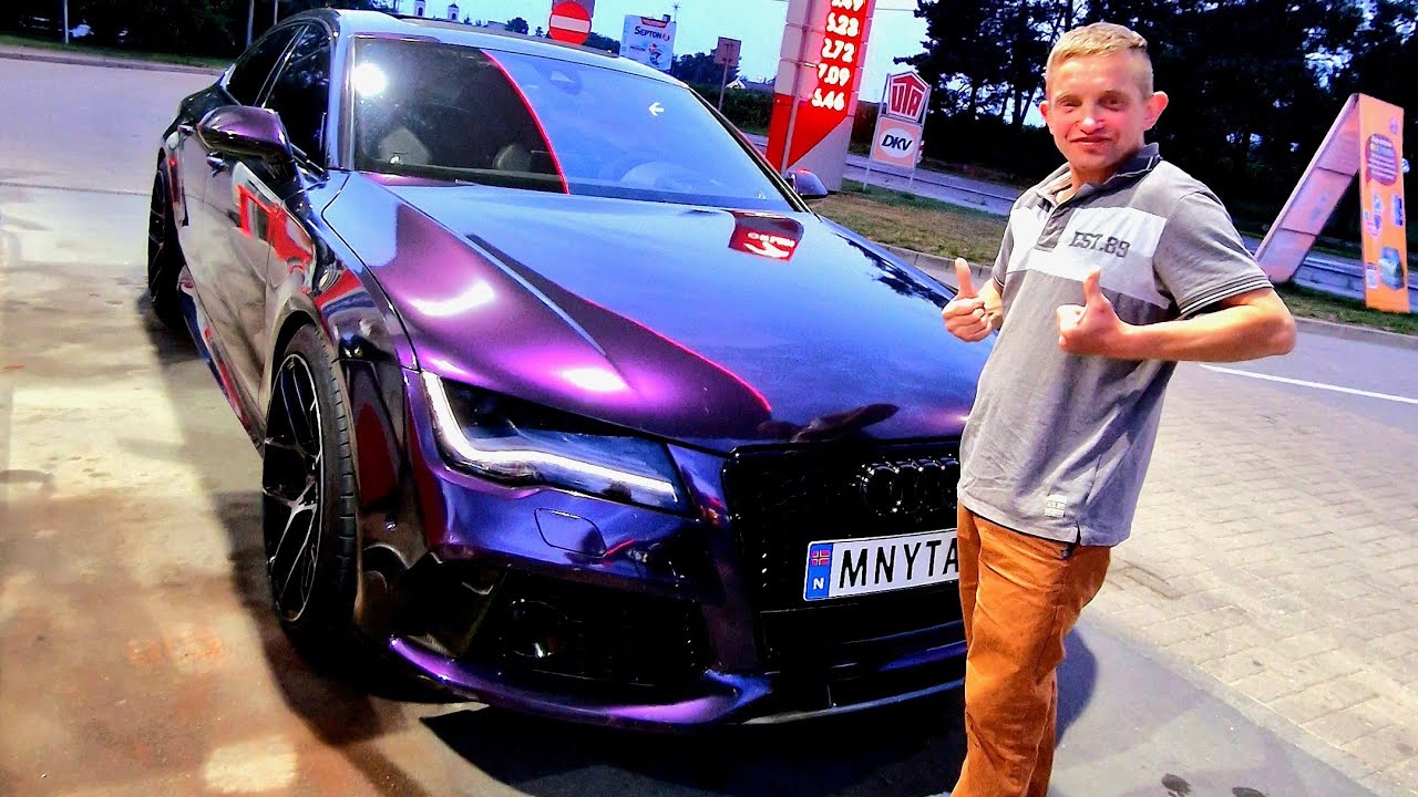 KACZOREK TESTUJE 1000KM AUDI RS 7 PROSTO Z NORWEGII!