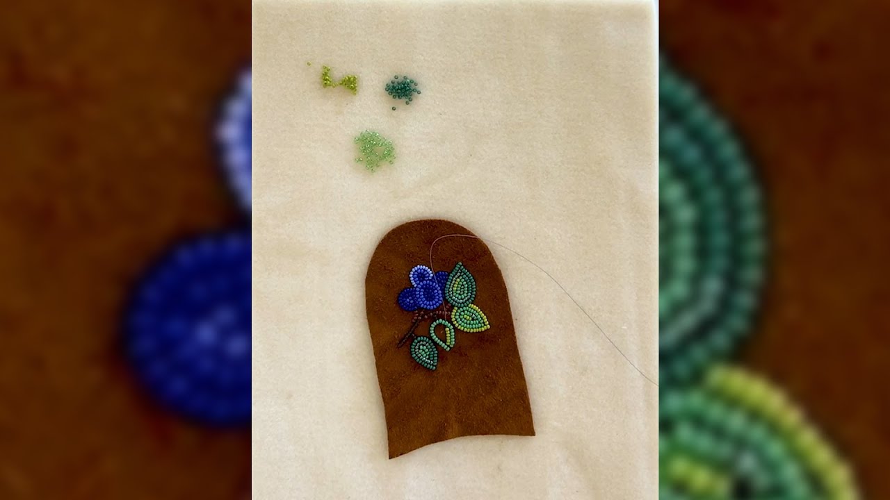 Moccasin Making with Justine Woods: 03 Bead Work