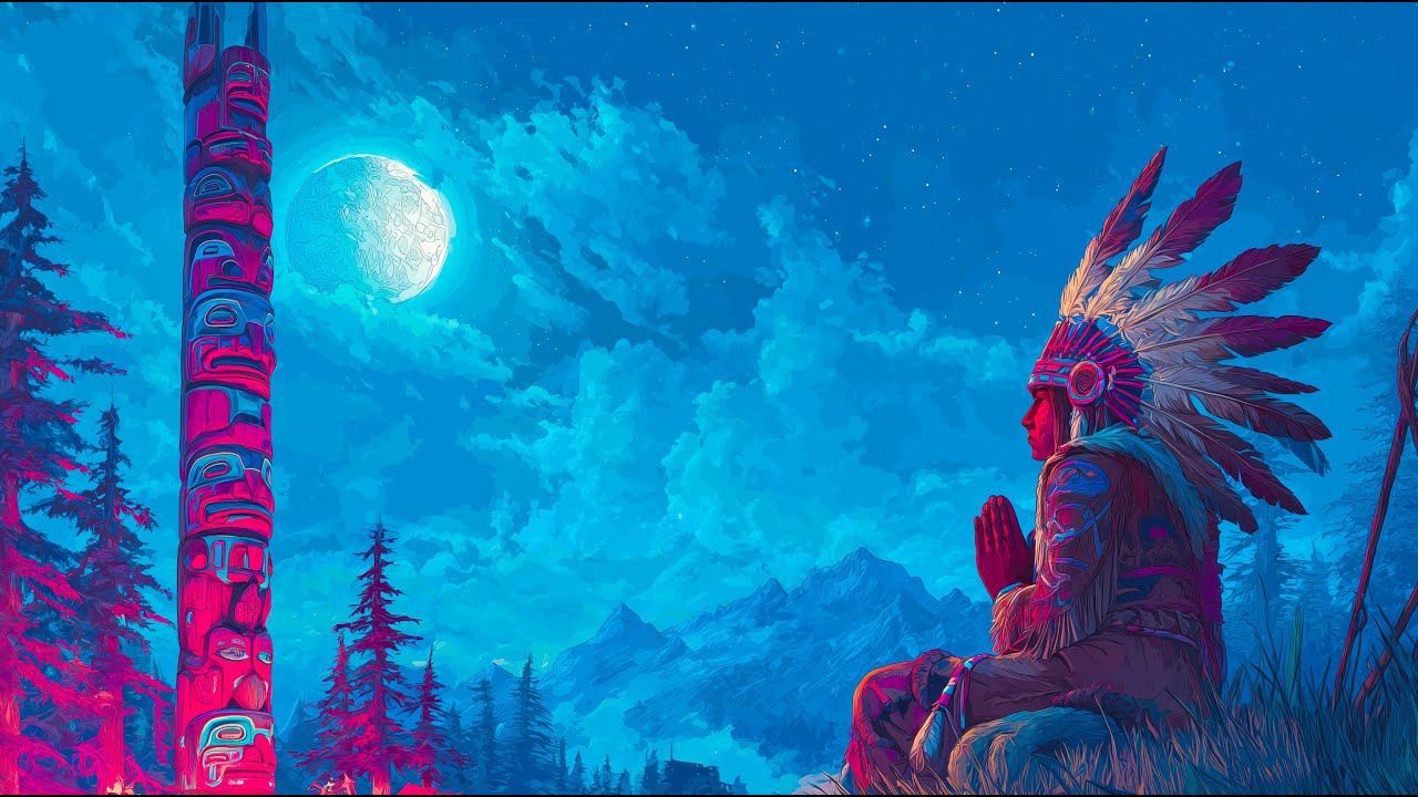 Silent Sky Path | Native American Flute Music 432Hz