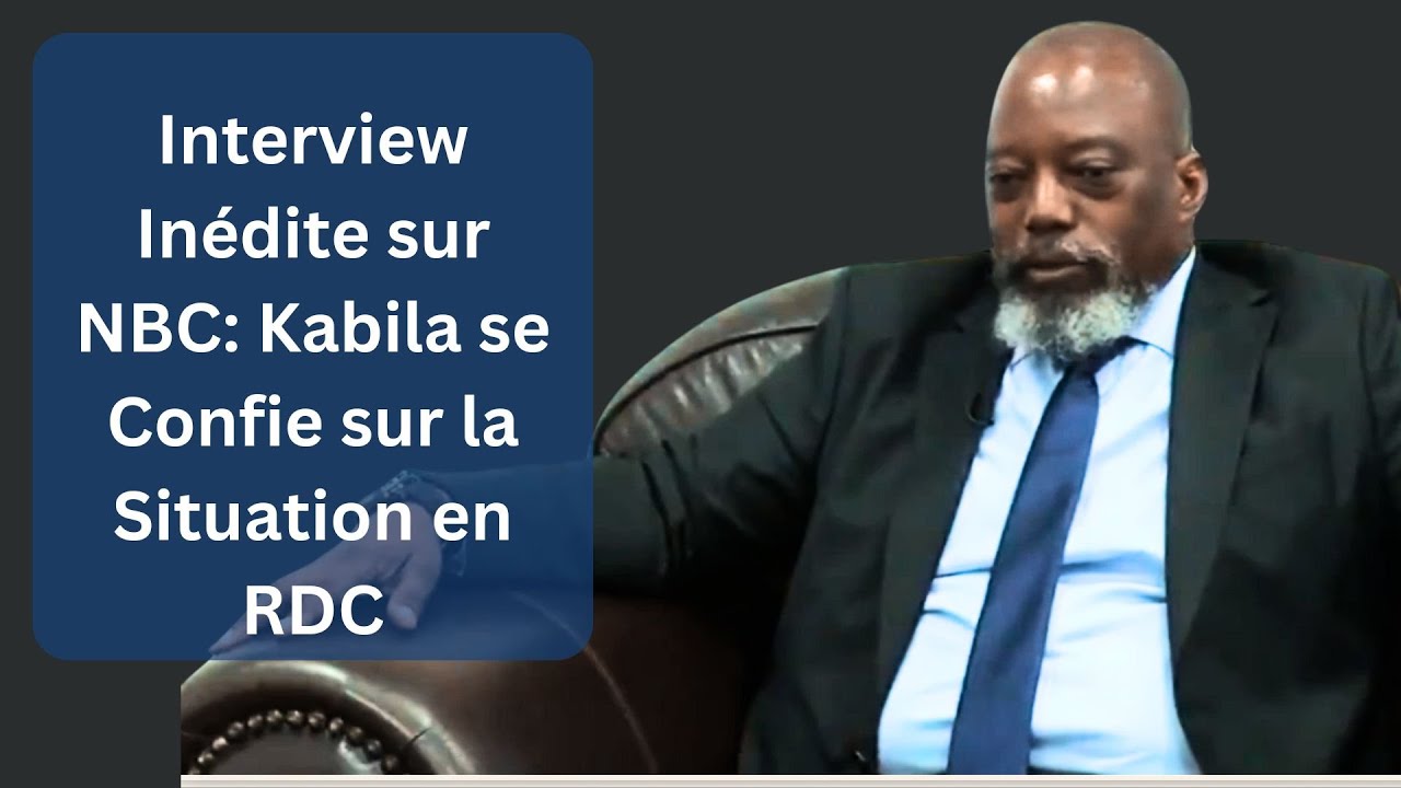 INTERVIEW INTEGRAL DE JOSEPH KABILA EN FRANÇAIS TRADUIT AVEC L'IA