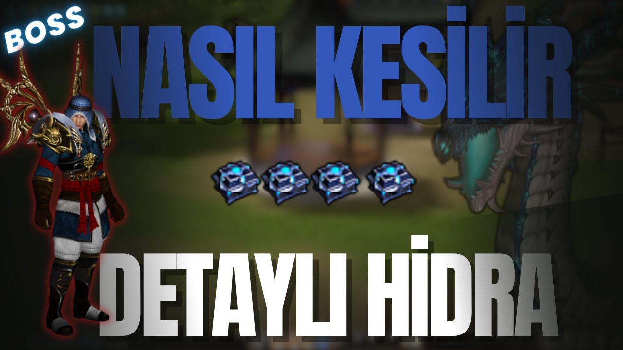 DETAYLI HİDRA KESİMİ | İTEM TANITIMI | MİNİMUM GEREKLİ HASAR ? |  Metin2 Marmara