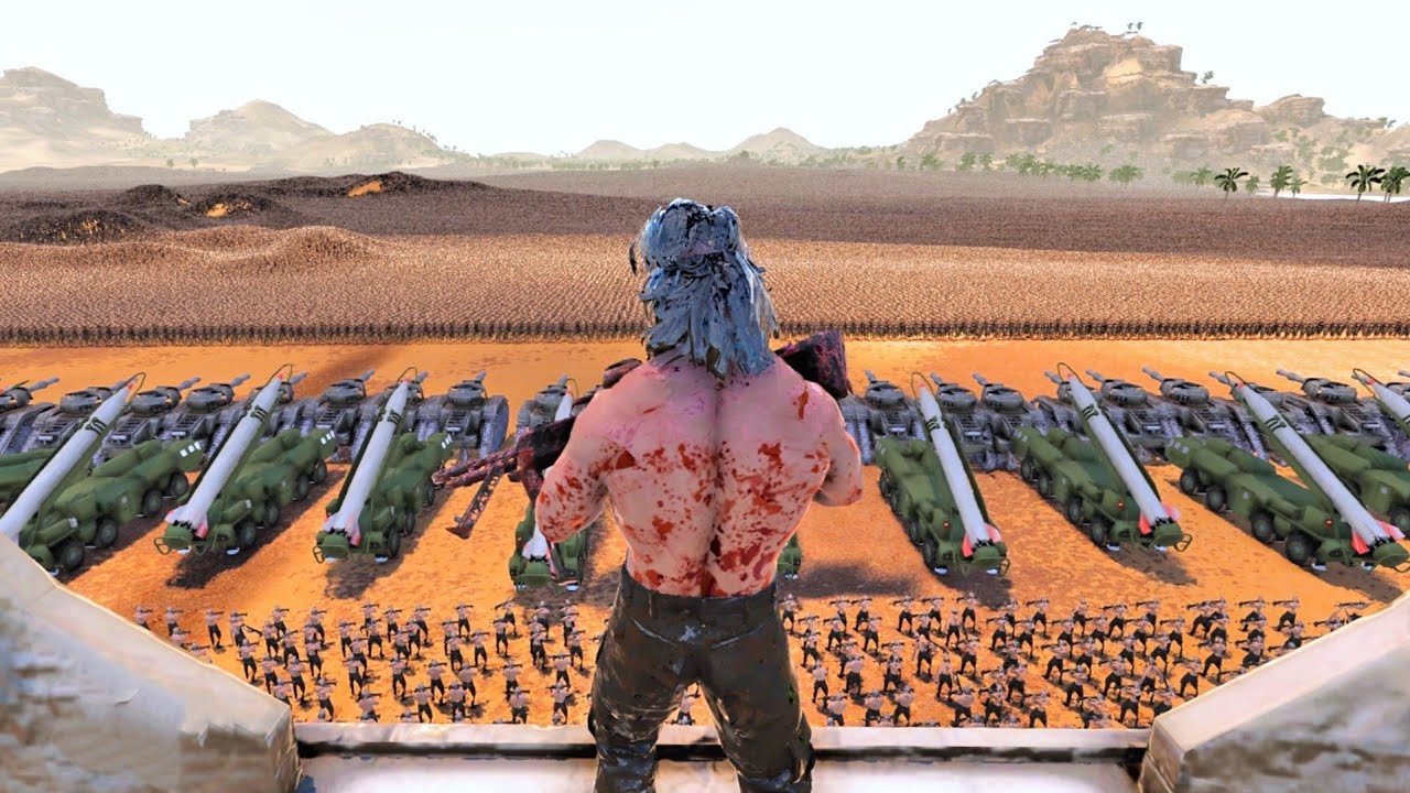 6 MILLION Zombies Normandy Landing Vs HUMANITY ARMY - Ultimate Epic Battle Simulator | UEBS 2