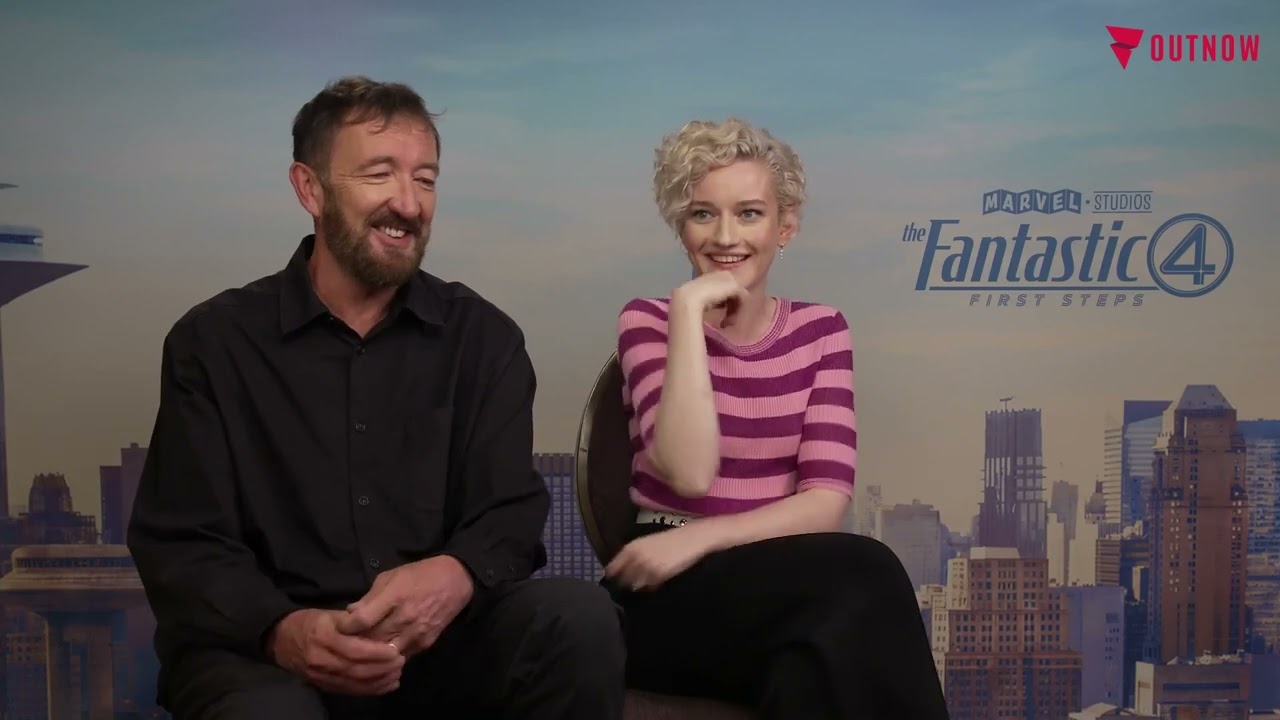 The Fantastic Four: First Steps | Julia Garner & Ralph Ineson on playing bad guys and Mario Kart