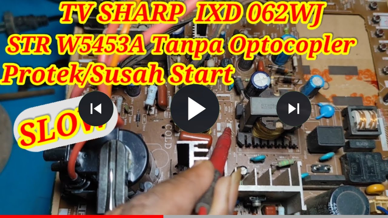 TV SHARP PICCOLO STRW5453 SUSAH START