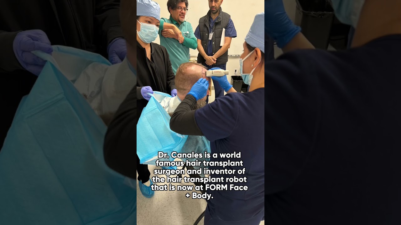 Behind the Scenes: FORM Face + Body California Visit for Cutting-Edge Hair Restoration Training