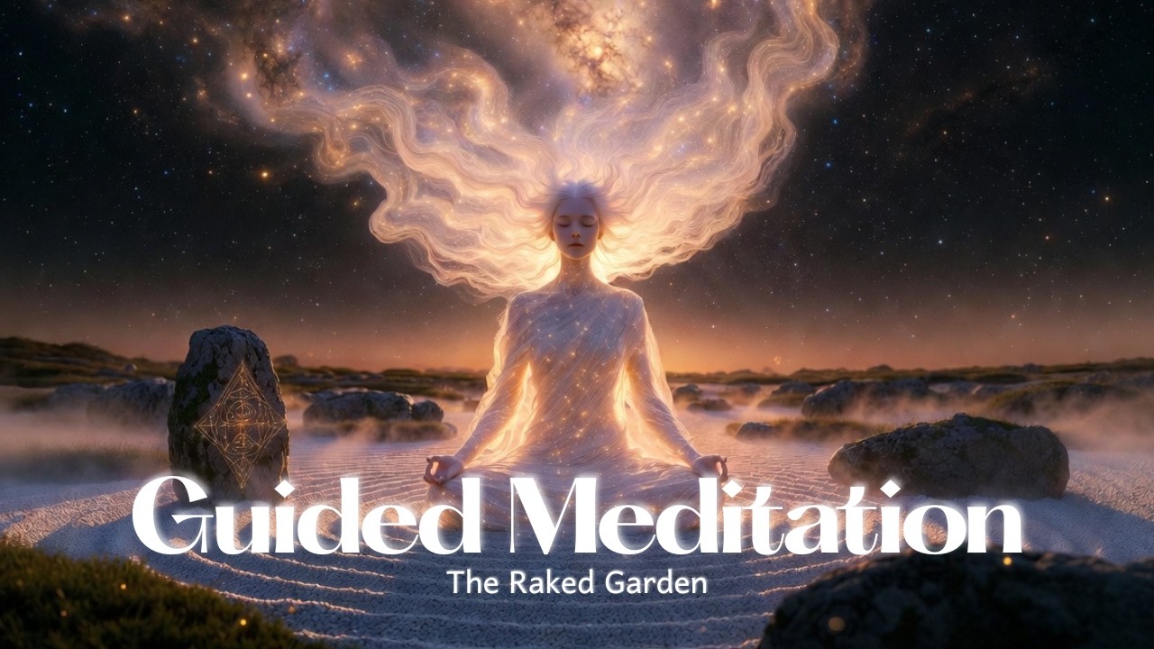 The Raked Garden | Guided Meditation for Emotional Balance & Inner Order | Female Voice