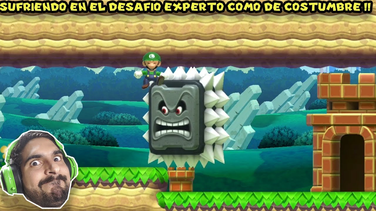 SUFRIENDO EN EL EXPERTO COMO DE COSTUMBRE !! - Mario Maker 2 Desafío Experto con Pepe el Mago (#8)