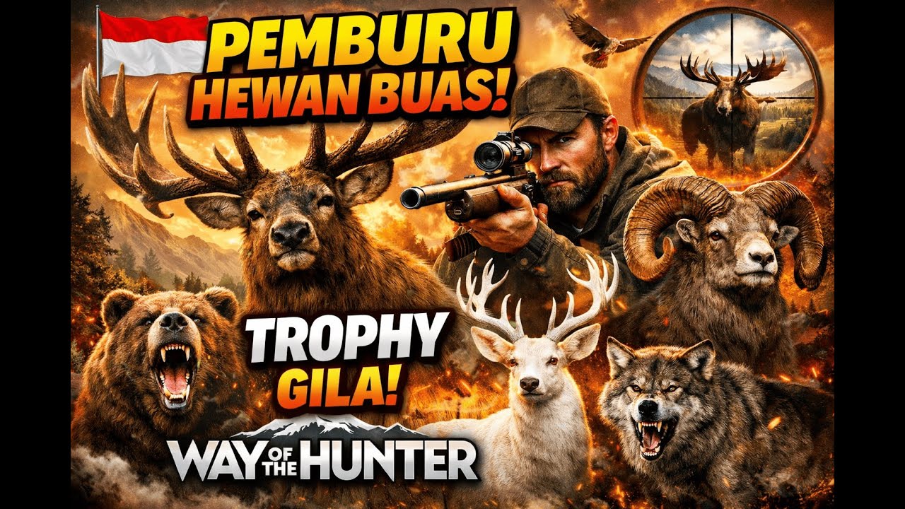 Berburu Hewan Ganas! The Way of Hunter LIVE #gameplay  #liveindonesiahariini  #gamerid