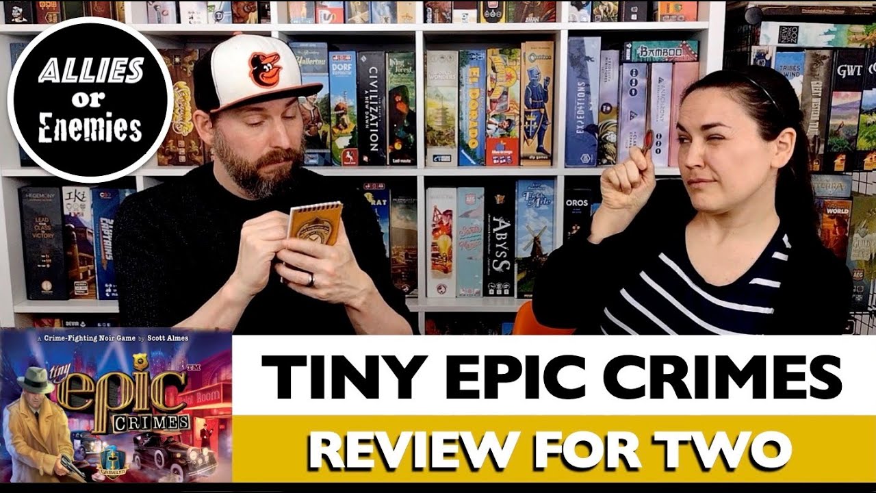 Tiny Epic Crimes - Board Game Review