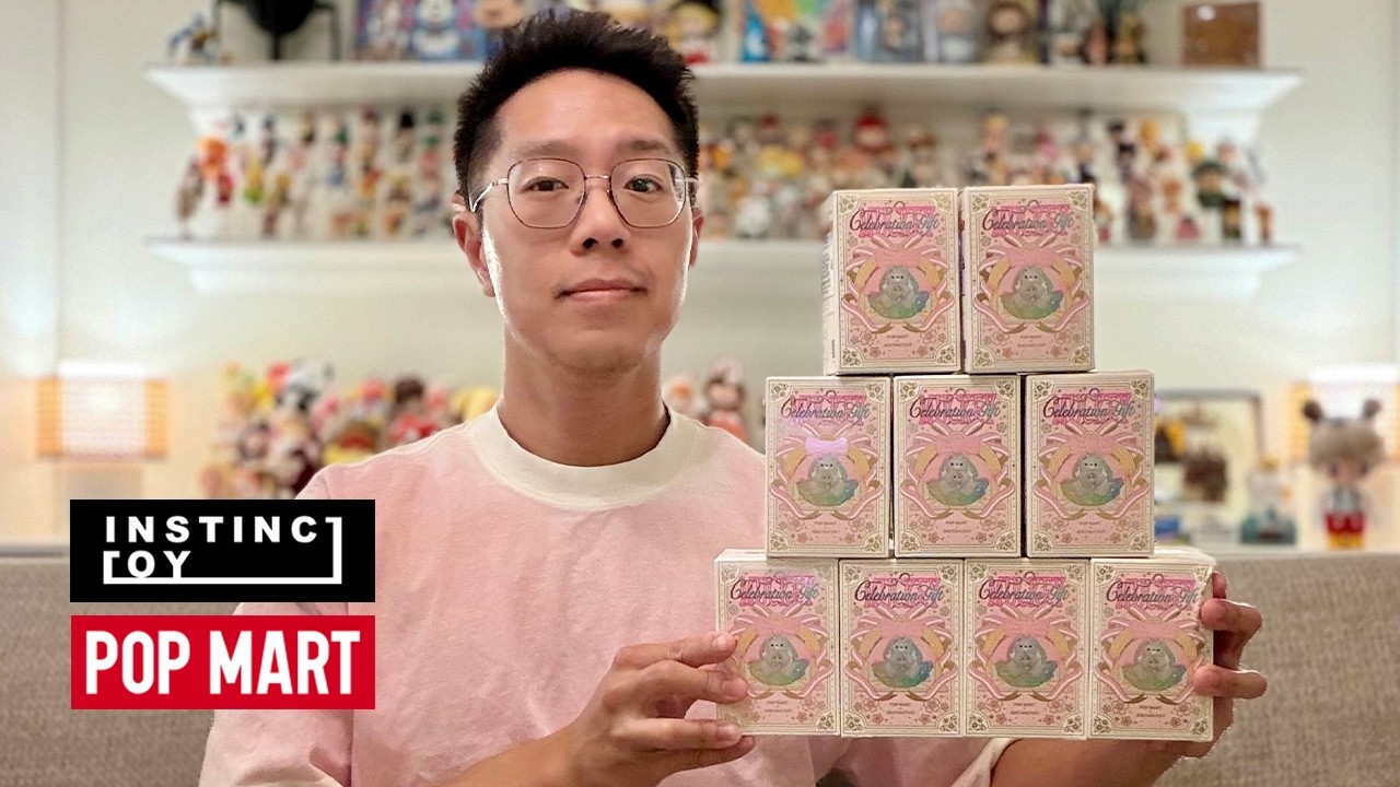 Распаковка подарочных наборов Pop Mart X Instinctoy Muckey Celebration! Виниловые фигурки в закры...