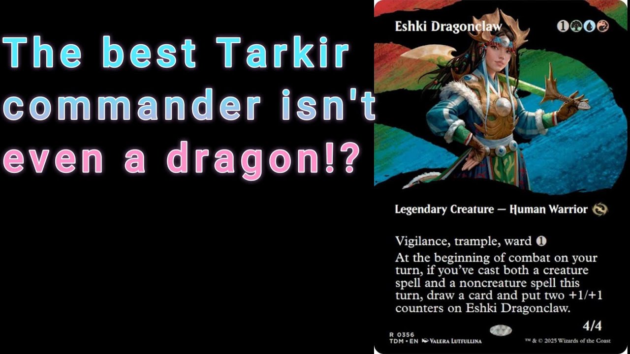Eshki Dragonclaw, Khan kill your opponents! (A deep dive deck tech)