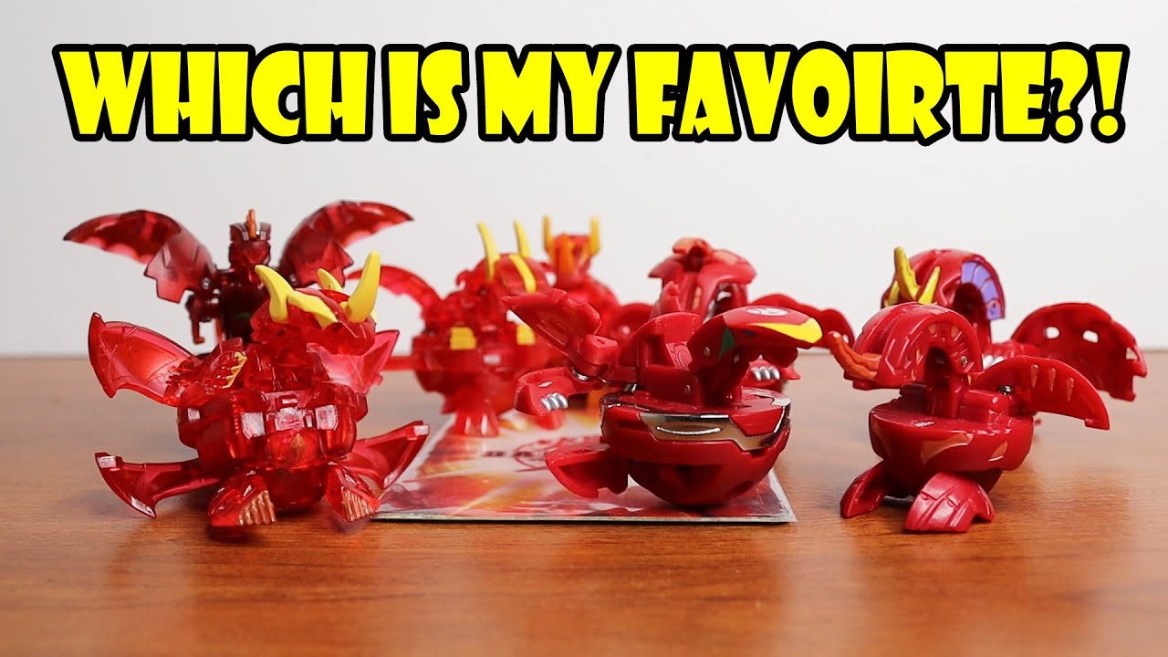 My Top 8 Dragonoid Bakugan!